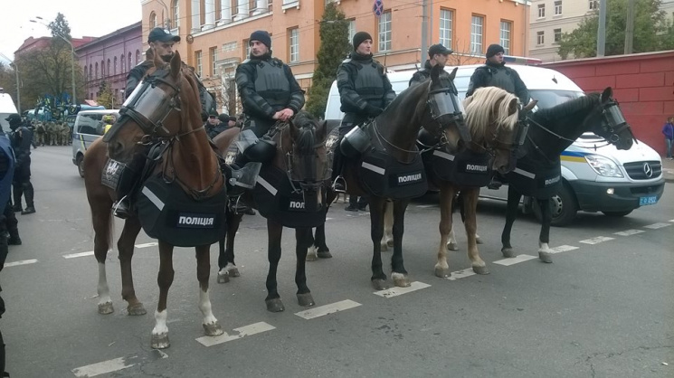 Марш славы УПА в Киеве прошел без особых потрясений (фото, видео)