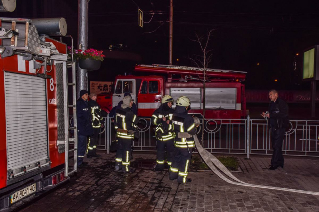 В столице горели помещения с лотереями (фото)