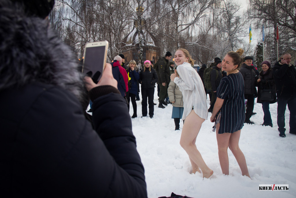 Как в Киеве Крещение отмечали, - фоторепортаж