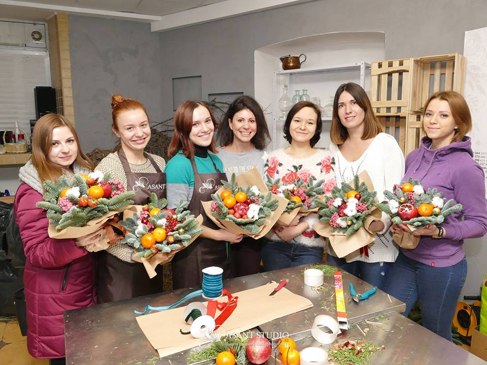 Где в Киеве обучиться флористике