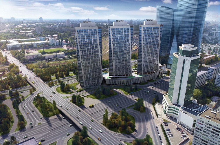 “Киевгорстрой” объявил продажу недвижимости в двух домах “Manhattan City”