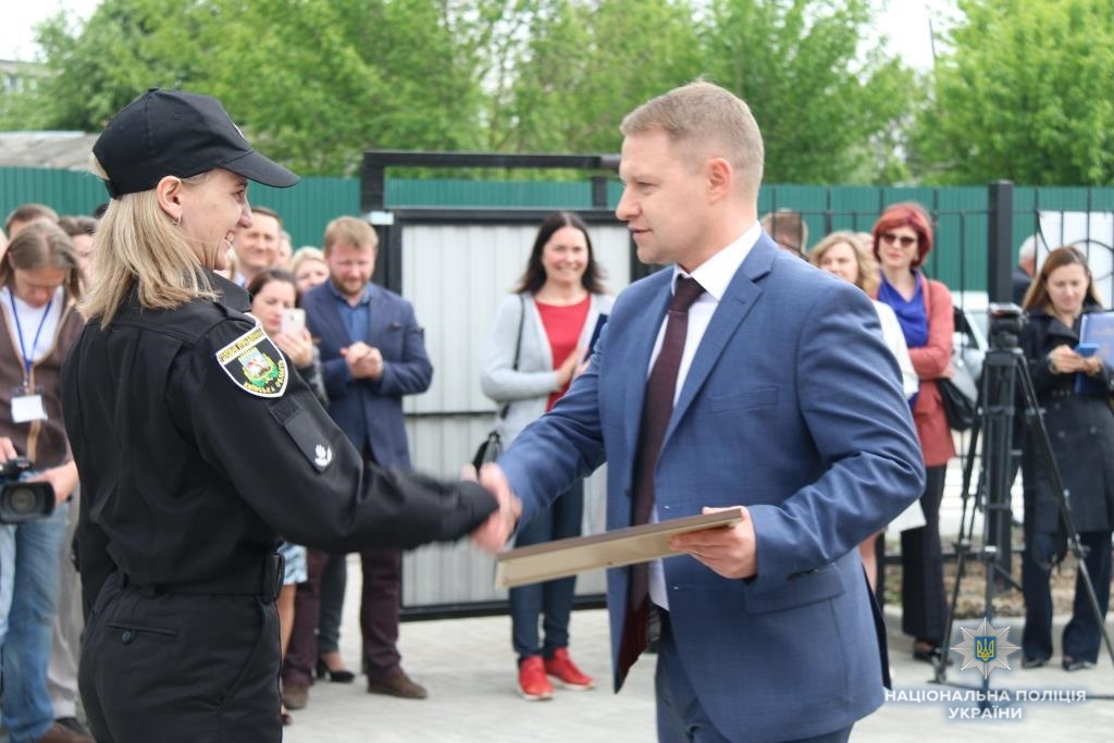 В селе Чайки на Киевщине открыли новое райотделение полиции (фото, видео)