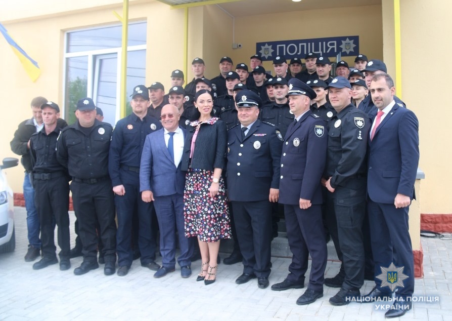 В селе Чайки на Киевщине открыли новое райотделение полиции (фото, видео)