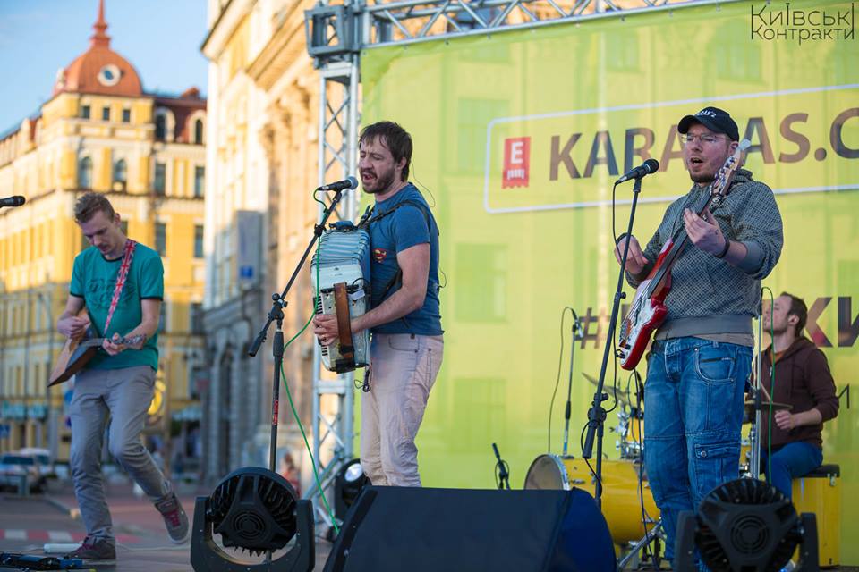 В Киеве на Подоле прошла большая ярмарка "Киевские Контракты”