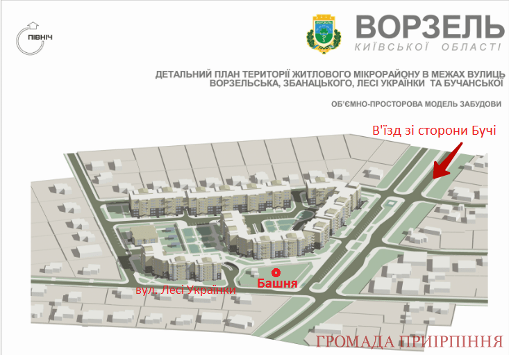 Ворзель хотят застроить многоэтажками. Община против