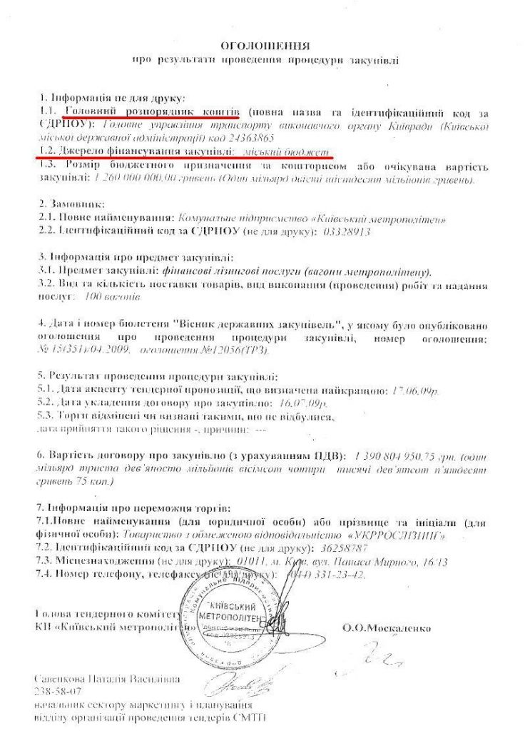 Жетон метро по 8 гривен - плата олигарху Фуксу за вагоны времен Черновецкого