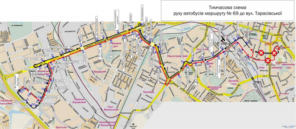 В День Независимости в Киеве произойдут масштабные изменения в работе общественного транспорта (схемы)