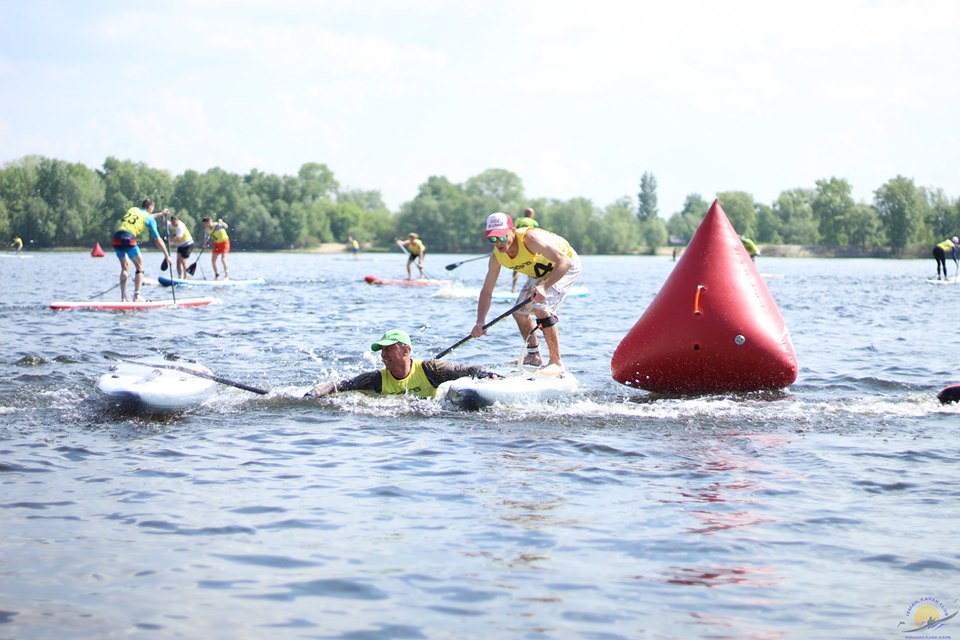 На Оболони в Киеве прошли ежегодные соревнования Kyiv Open SUP Race 2019