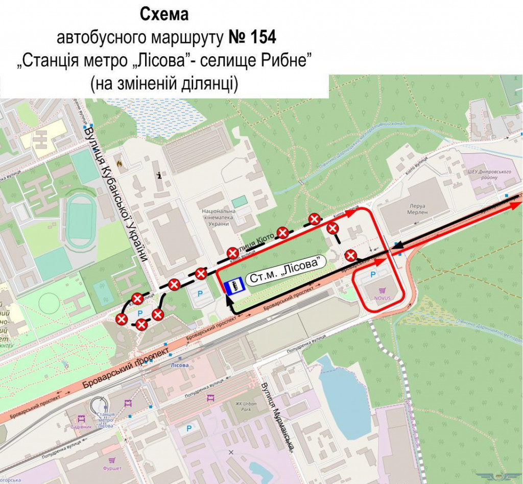 Маршруты семи киевских автобусов и троллейбусов изменяются с 27 июля (схемы)