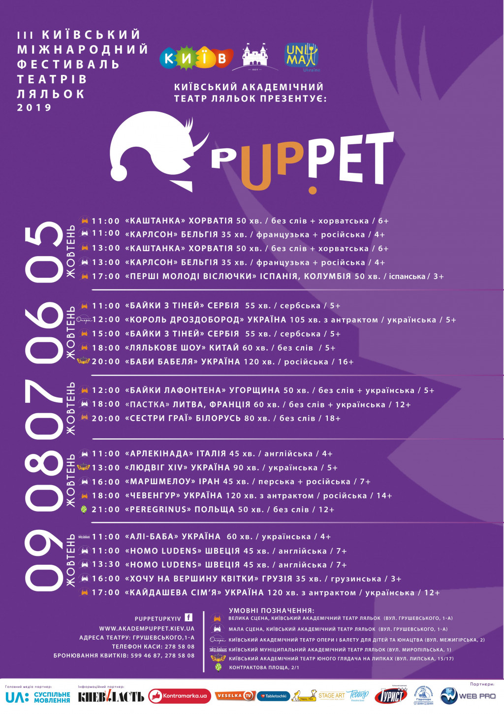 На фестивале pUp.pet представят лучшие спектакли театров кукол из 18 стран мира