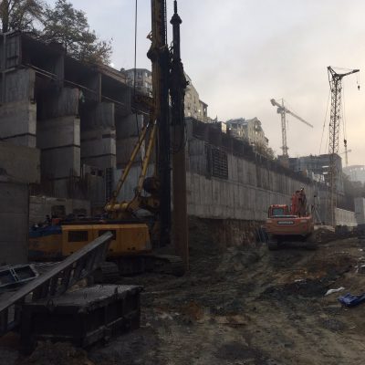 Ход работ на ЖК Mirax в октябре