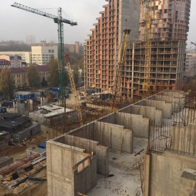 Ход работ на ЖК Mirax в октябре