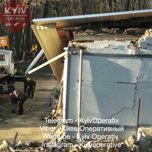 В поселке Водогон под Киевом взорвалась школьная котельная (фото)