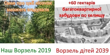 Проект Генплану Ворзеля: описки, помилки, протиріччя