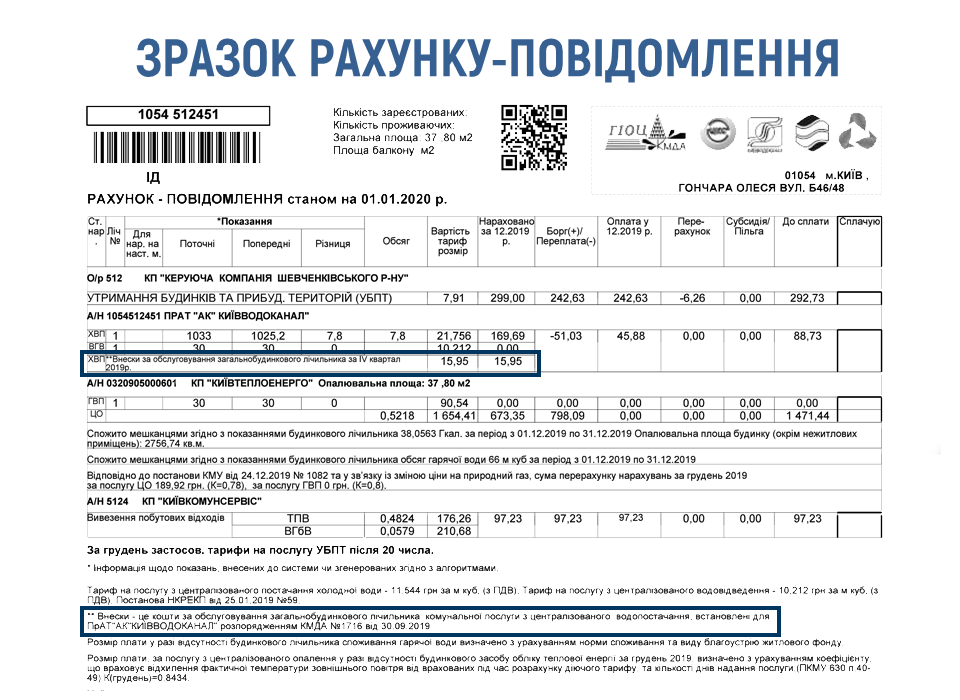 Киевляне в январе начнут оплачивать обслуживание домовых счетчиков “Киевводоканала”