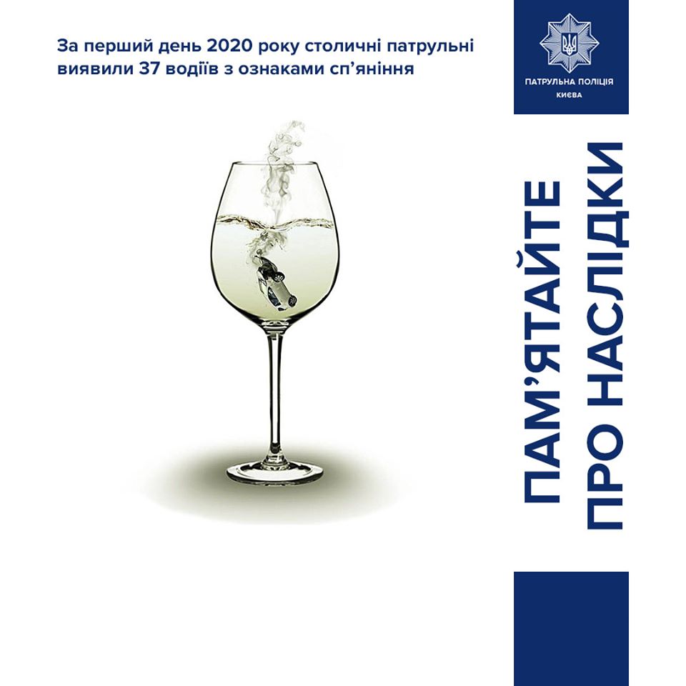 Столичные патрульные с начала года выявили уже 37 водителей с признаками опьянения