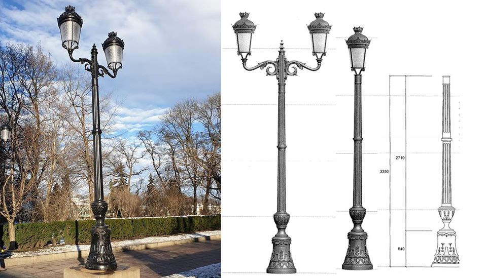 Новые “испанские” фонари в Мариинском парке на китайских сайтах стоят в 2 раза дешевле, чем закупил “Киевгорсвет” - эксперт (фото)