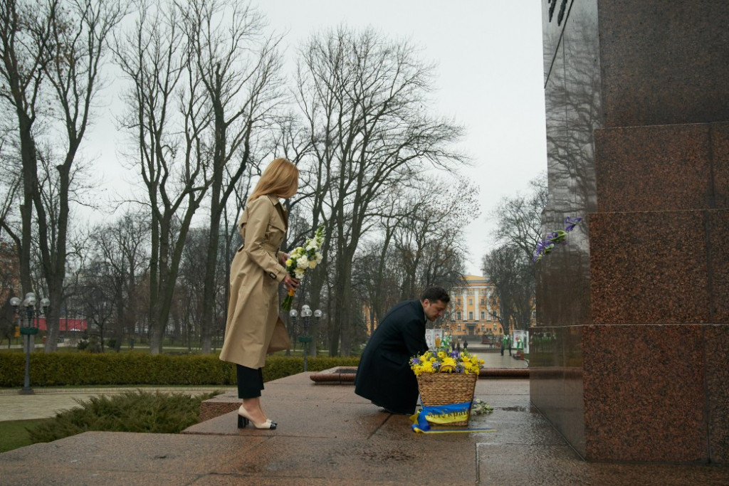 Зеленский почтил память Тараса Шевченко (фото)