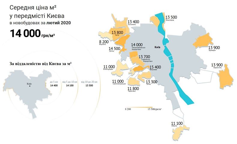 Подорожали: в Киеве и области в феврале выросли цены на квартиры в новостройках