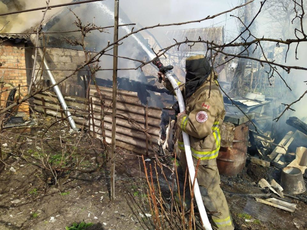 В селах на Бориспольщине на выходных орудовали поджигатели (фото, видео)