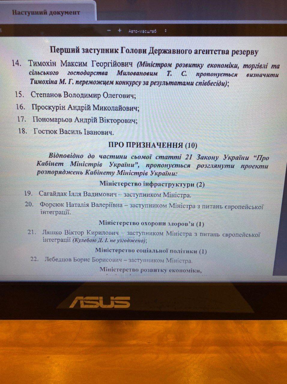 Кабмин назначил бывшего зама Кличко Илью Сагайдака заместителем министра инфраструктуры