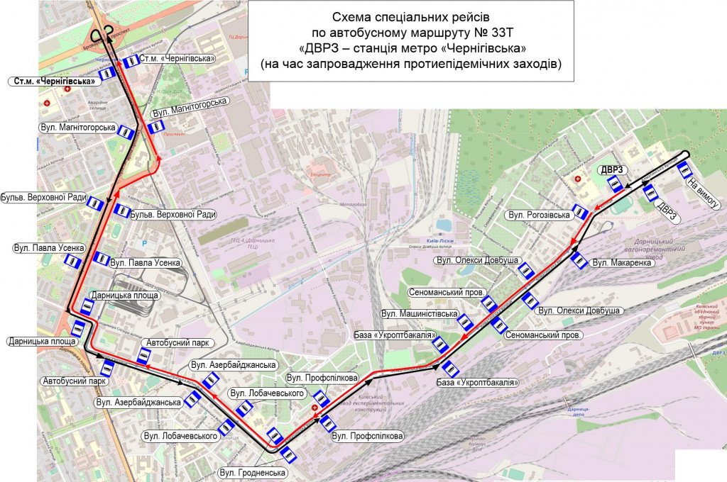 Столичные власти с завтрашнего дня, 12 мая, увеличат количество отдельных рейсов общественного транспорта (схемы)