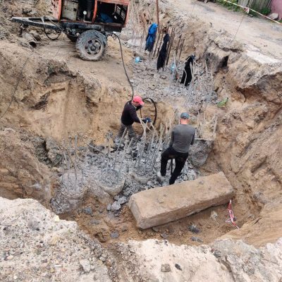 Ход работ на ЖК Медовый-2 в июне