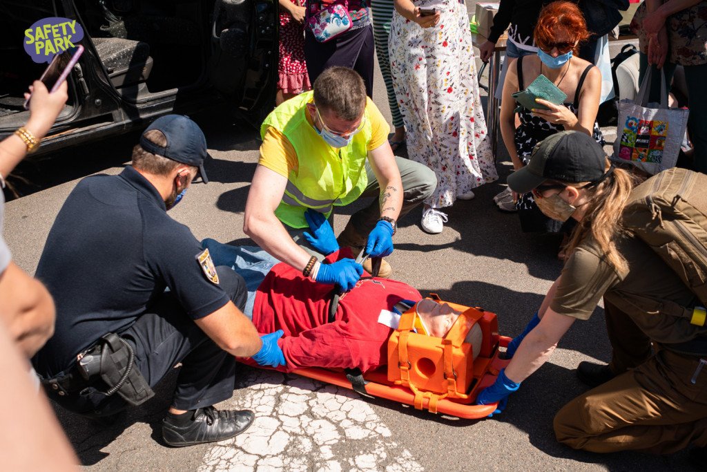 В “Safety Park” провели тренинг по безопасности на дороге