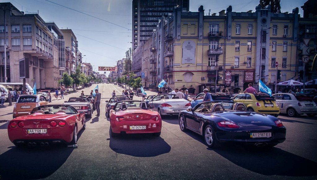 В Киеве пройдет фестиваль кабриолетов “Kyiv Cabrio Session”