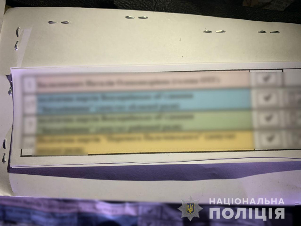 Полицейские Киевщины разоблачили в Василькове подкуп избирателей