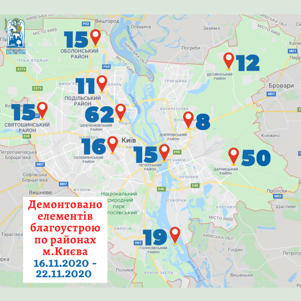 Столичные коммунальщики отчитались о демонтаже МАФов на прошлой неделе