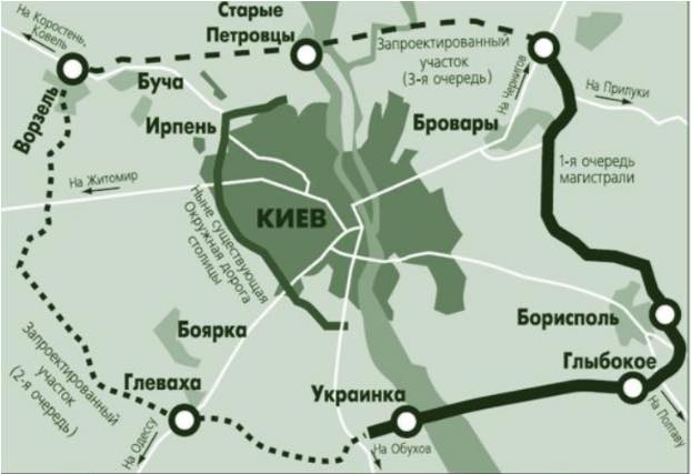 Нацполиция снова ищет, кто украл землю для киевской кольцевой дороги
