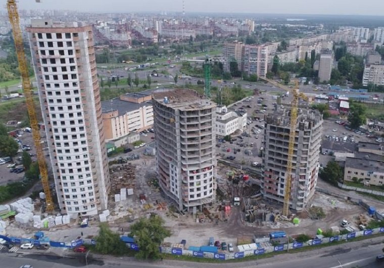 Ход работ на ЖК “Радужный” в ноябре