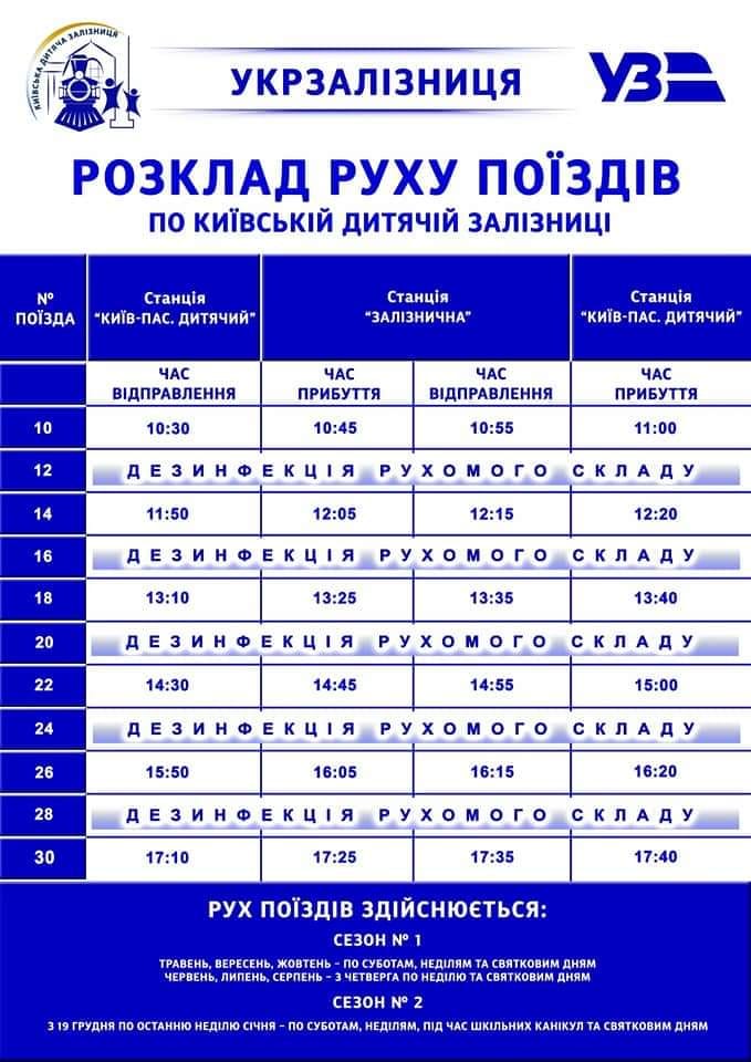 Сегодня, 19 декабря, Киевская детская железная дорога откроет зимний сезон (расписание)