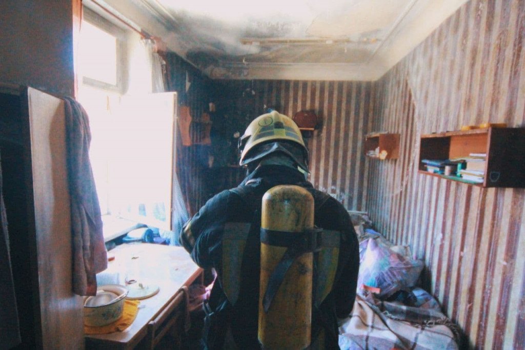 Сегодня утром в студенческом общежитии на улице Красиловской произошел пожар