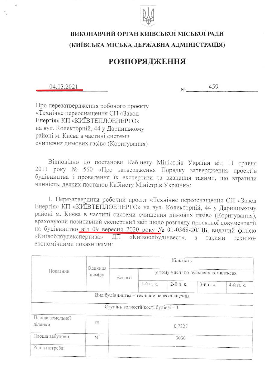 В КГГА решили сэкономить на системе газоочистки завода “Энергия”