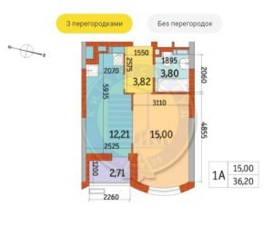 Доступные студии в ЖК “Киевгорстроя”