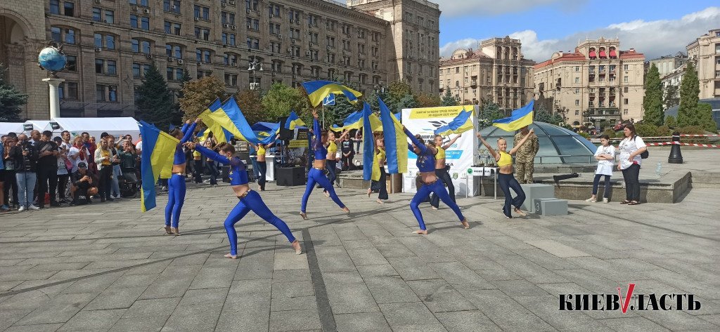 Сегодня, 28 августа, в центре Киева прошел забег в память о погибших воинах (фоторепортаж)