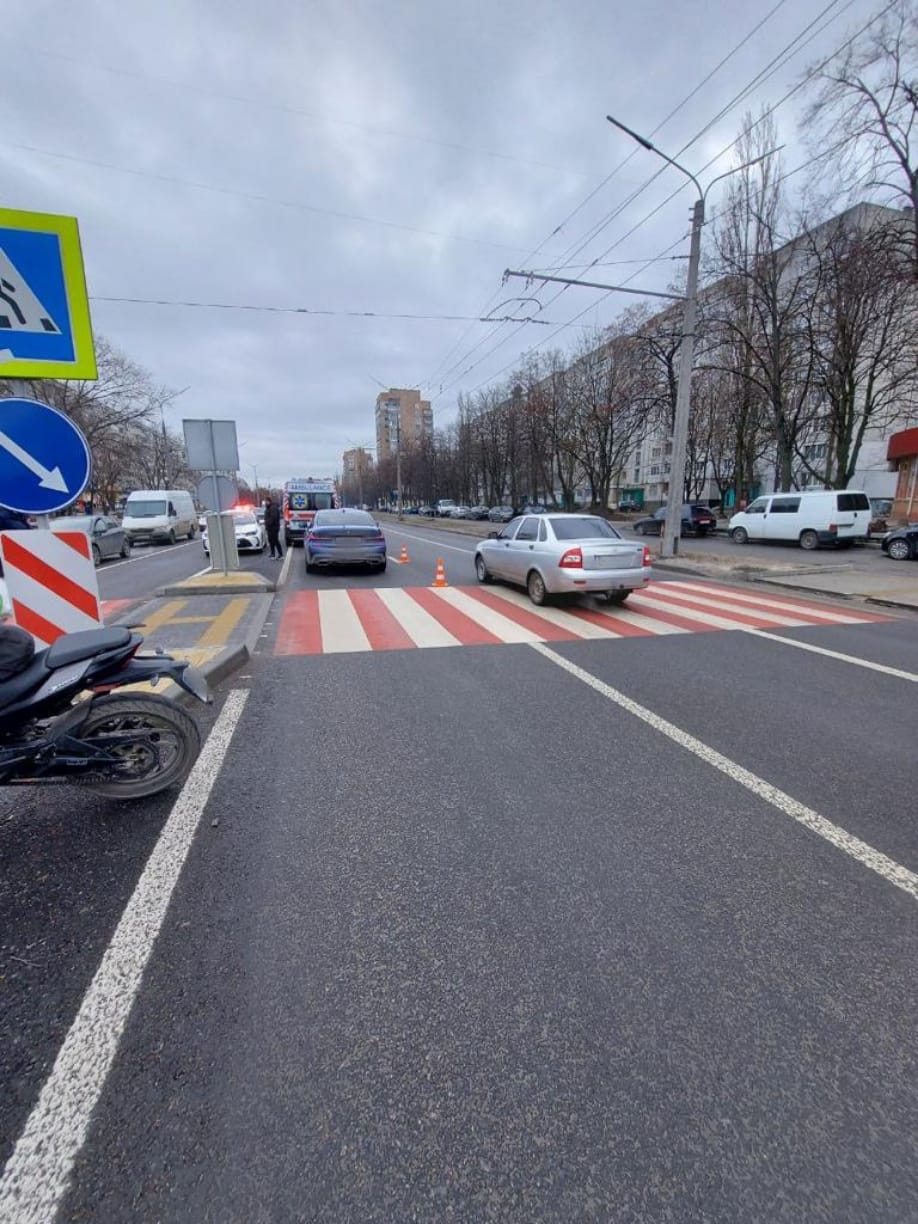 В Белой Церкви 25-летний предприниматель на BMW сбил пенсионера на пешеходном переходе