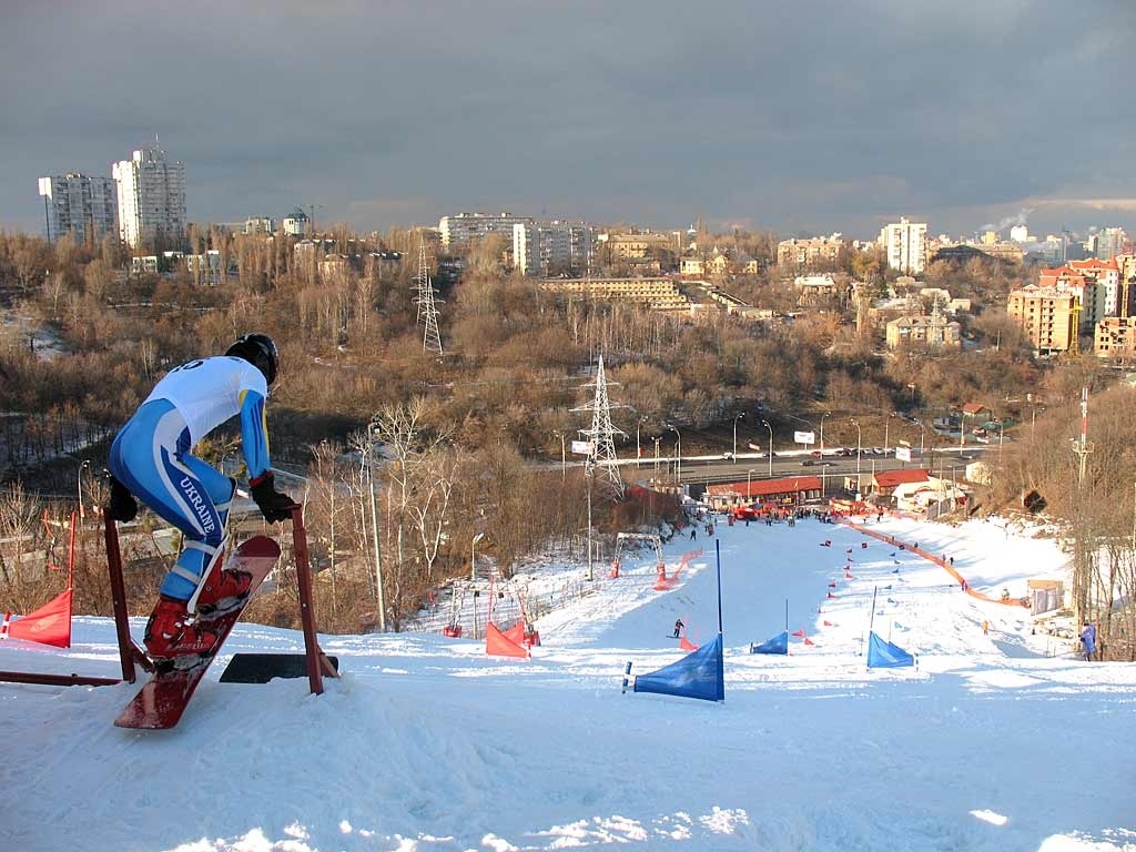 Где в Киеве покататься на лыжах