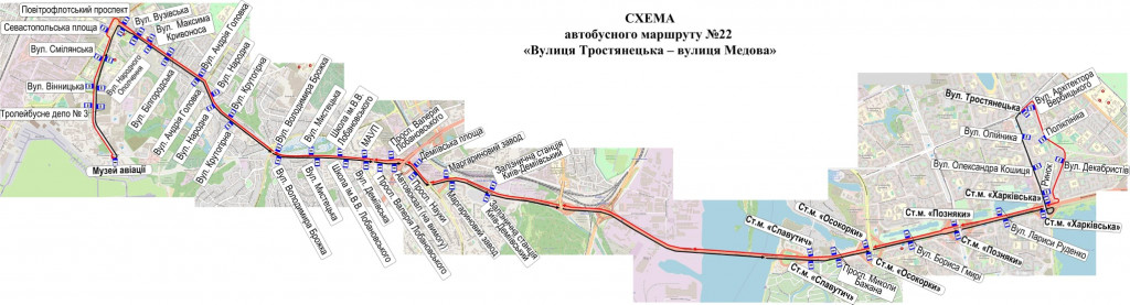 С сегодняшнего дня, 20 января, в Киеве запустили три новых автобусных маршрута (схемы)