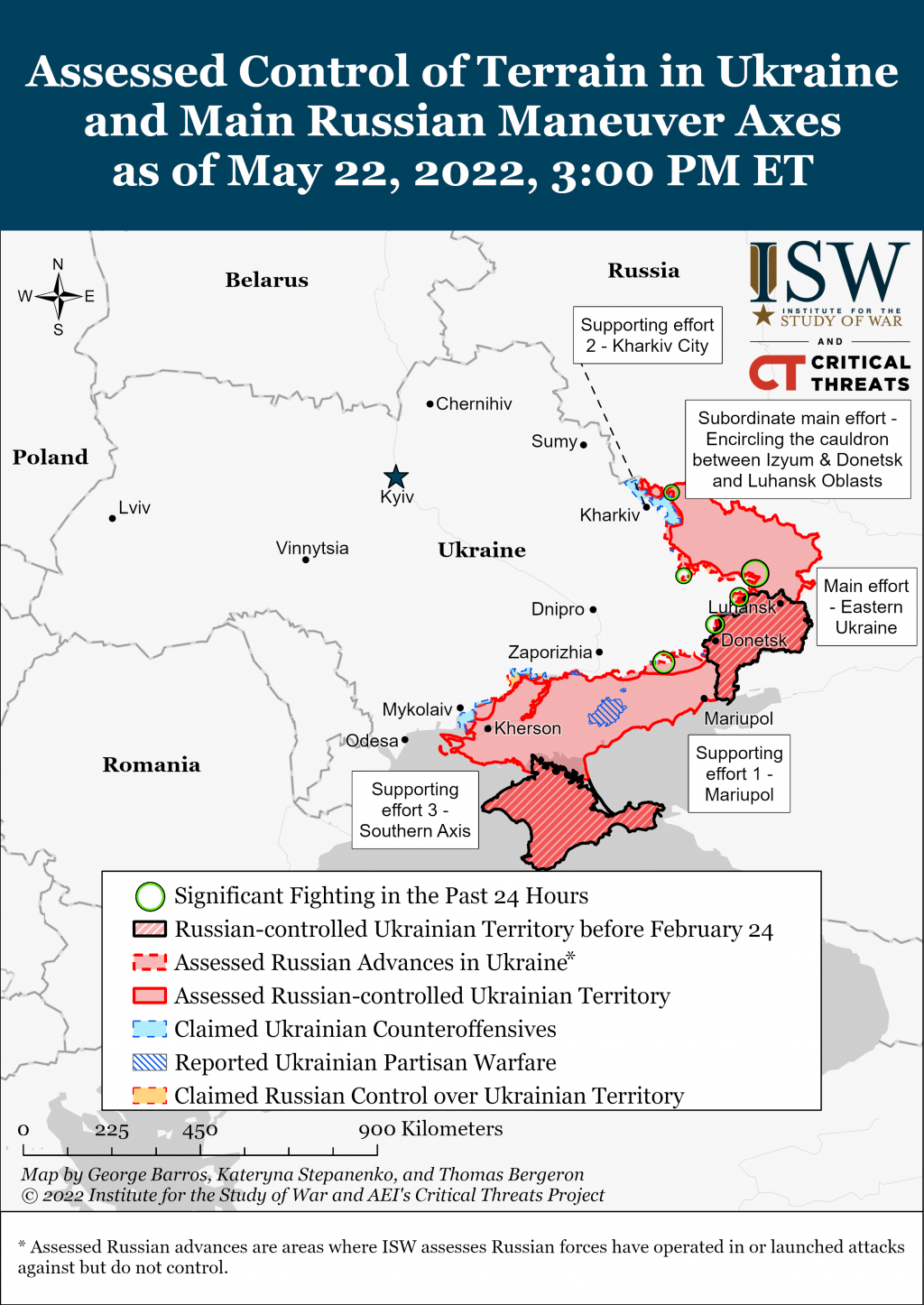 Окупанти шукають сили для відновлення наступу на півдні – експерти ISW