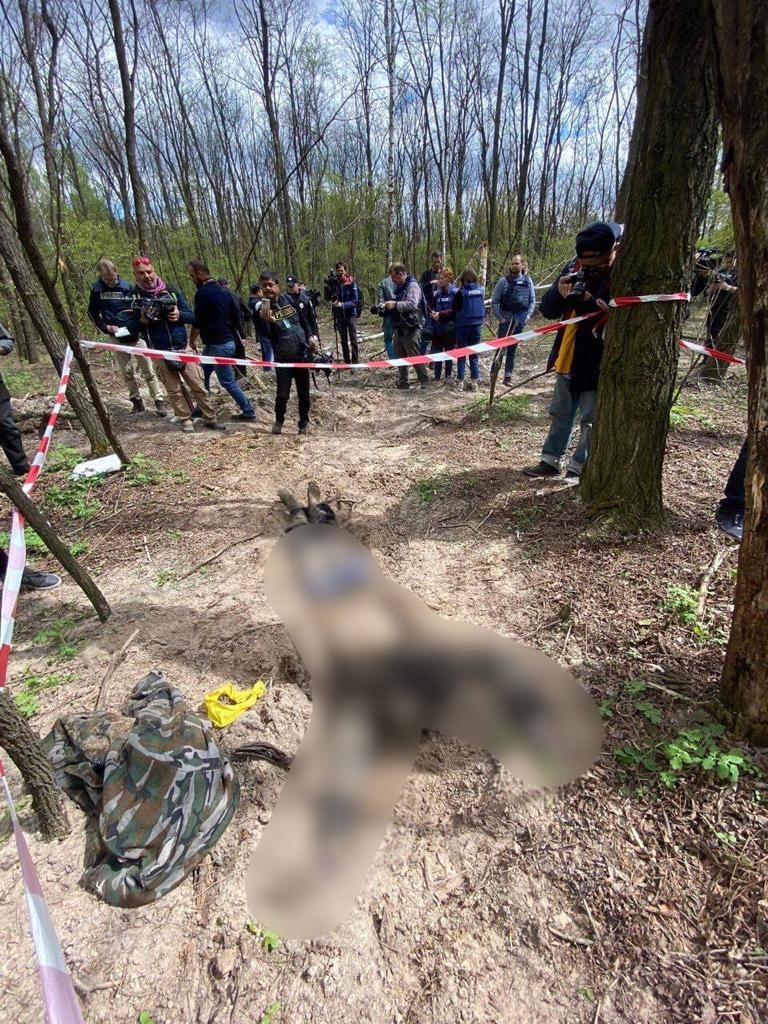 Неподалік Вишеграда на Київщині виявили тіло закатованого рашистами чоловіка