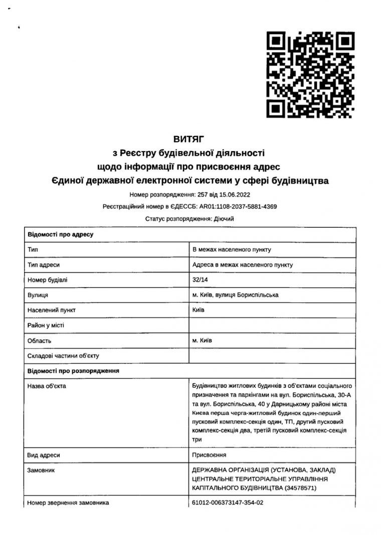 Одному з будинків у ЖК “Оберіг-2” присвоєно поштову адресу