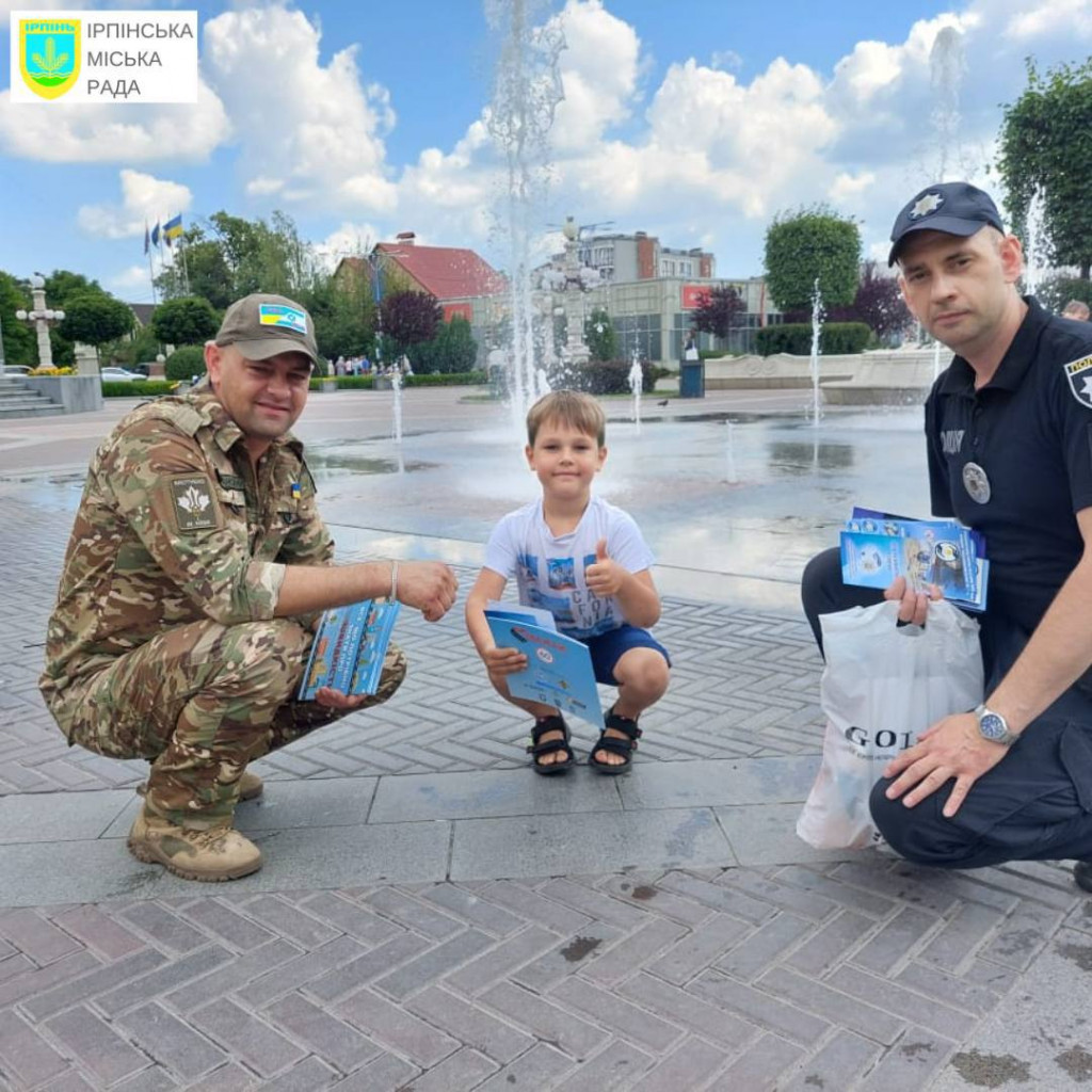 Працівники ювенальної превенції проводять профілактичну роботу в Ірпені