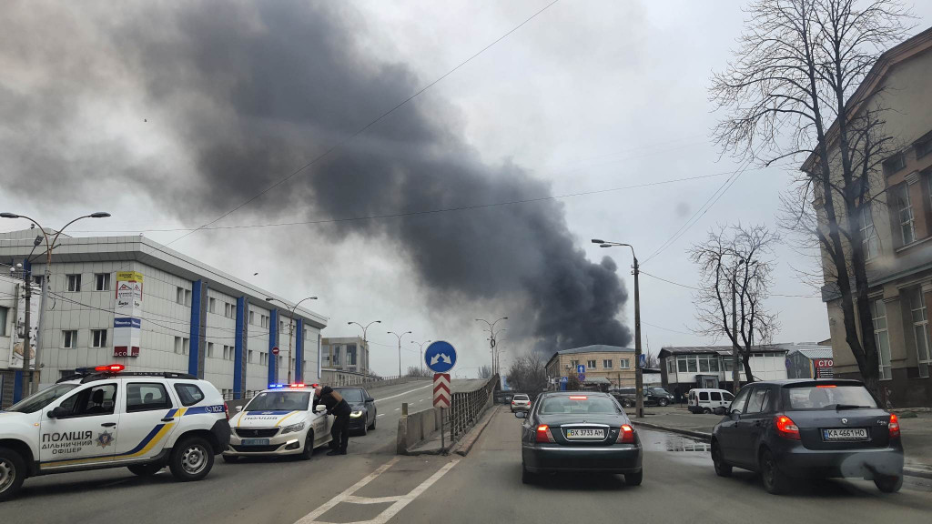 У Подільському районі Києва виникла пожежа на підприємстві, - Кличко (фото)