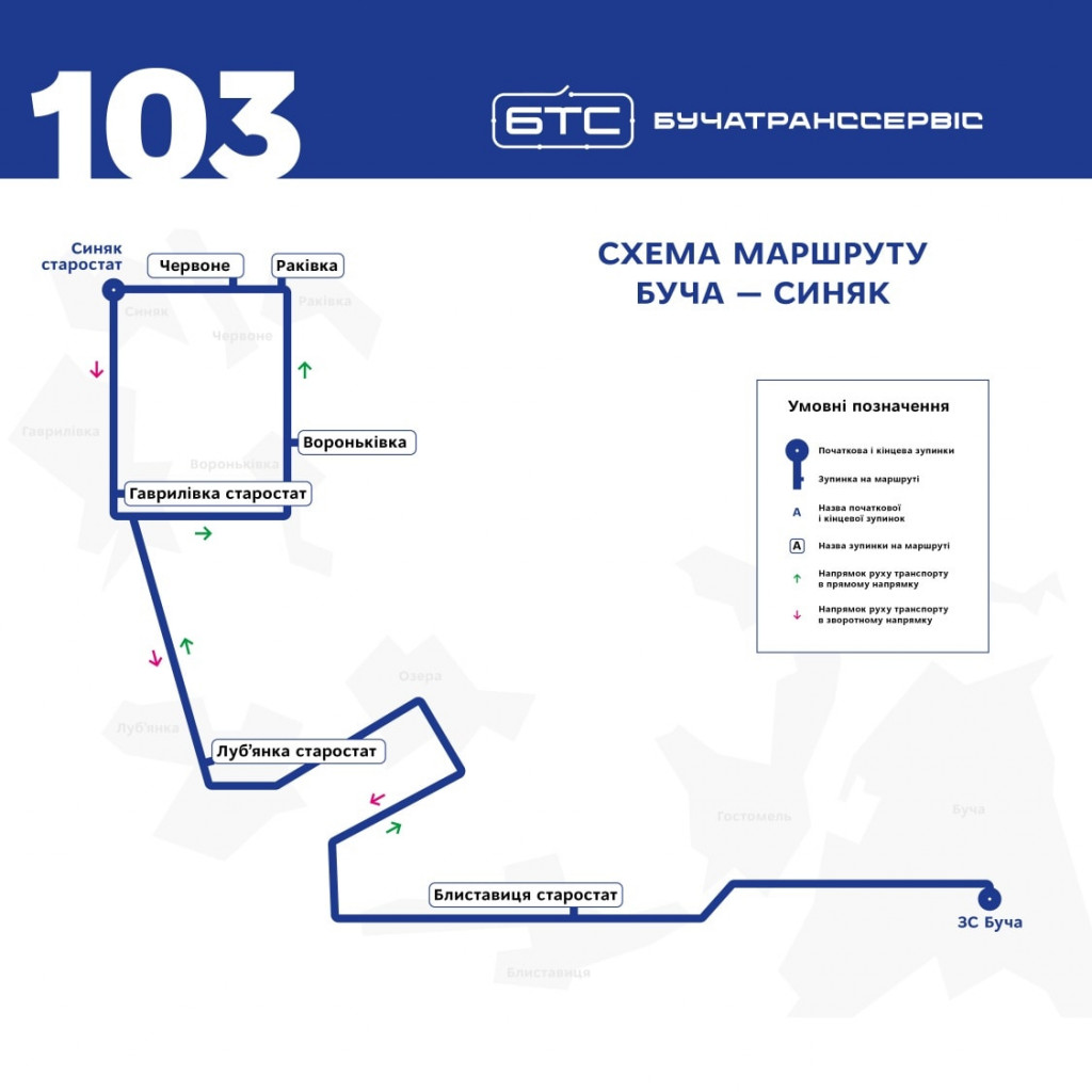 У Бучі на маршрути вийдуть автобуси новоствореного перевізника (схеми)