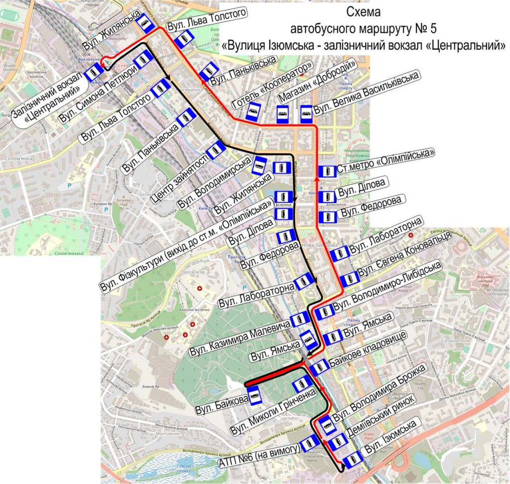У столиці з 1 липня відновлюють рух два автобусні маршрути (схеми)