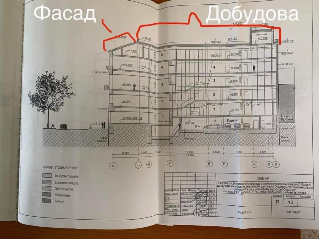 На Рейтарській продовжують розбирати будинок Київського повітового земства, – активіст (фото)