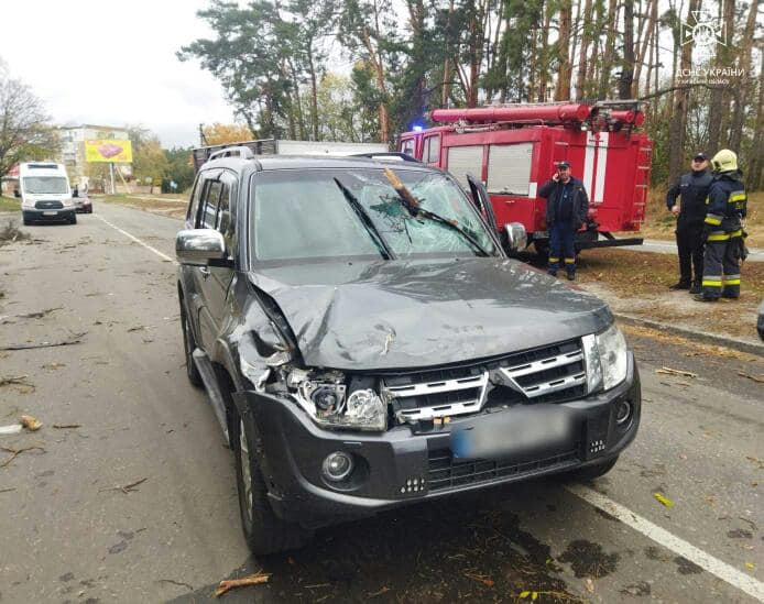 На Київщині внаслідок негоди одна людина загинула, є травмовані